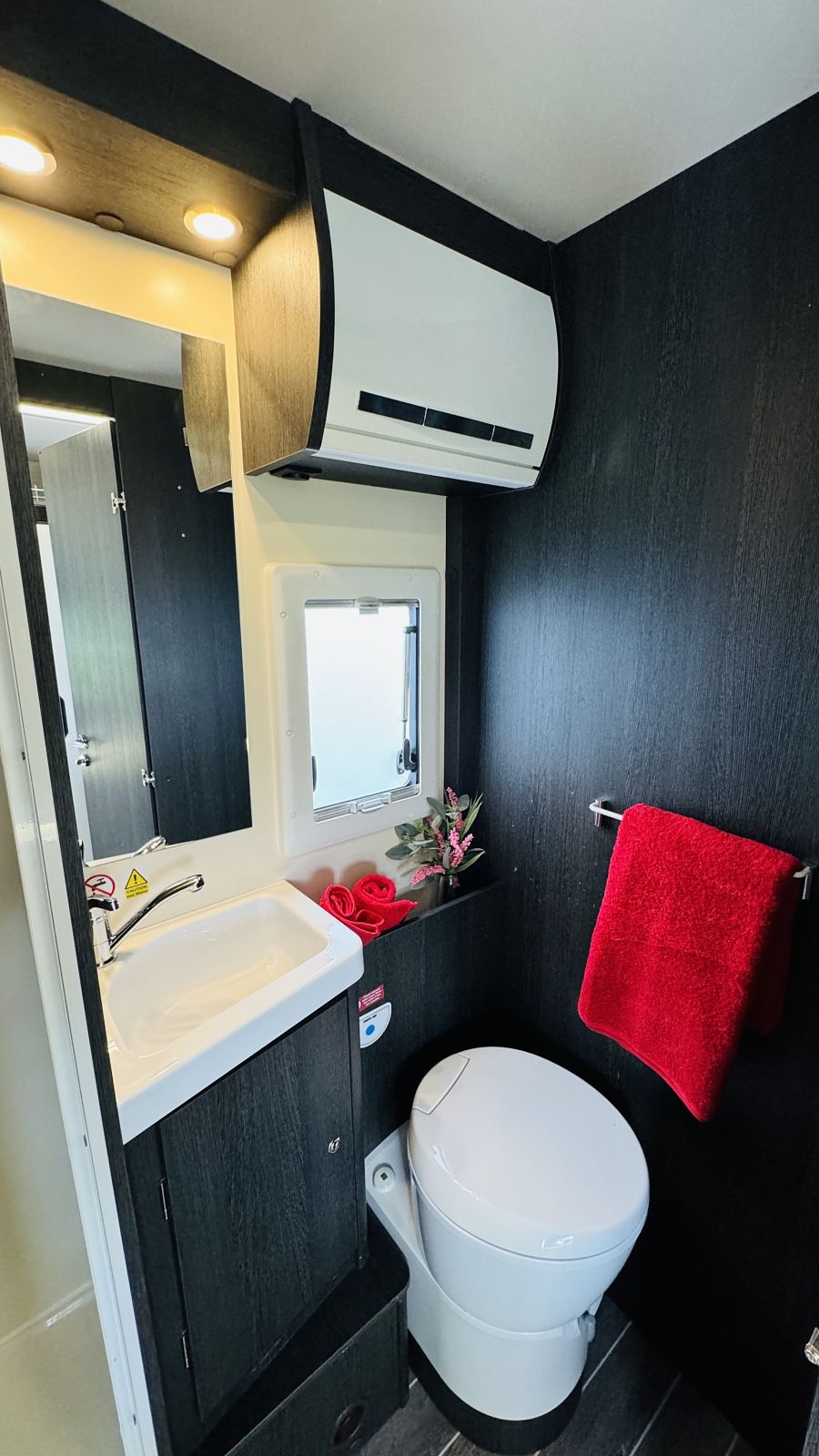Sally - 6 berth campervan rental in New Zealand with bike rack, awning and bunk beds