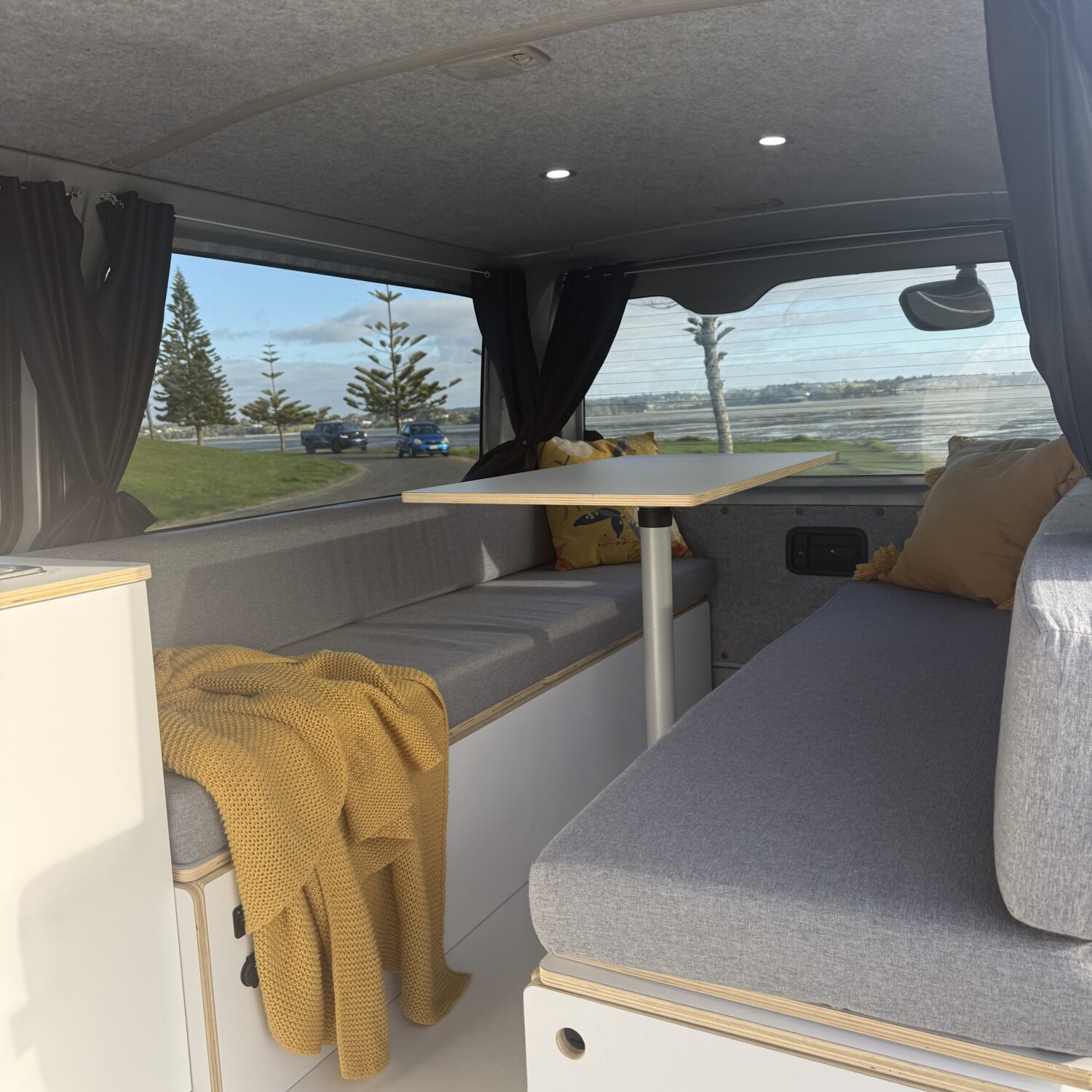 Carly 2 Berth Toyota Hiace Budget Campervan for rent from Nomado Auckland & Christchurch Location